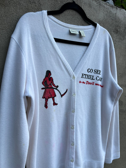 Go See Ethel Cain or the Devil Will Get You - Vintage Cardigan