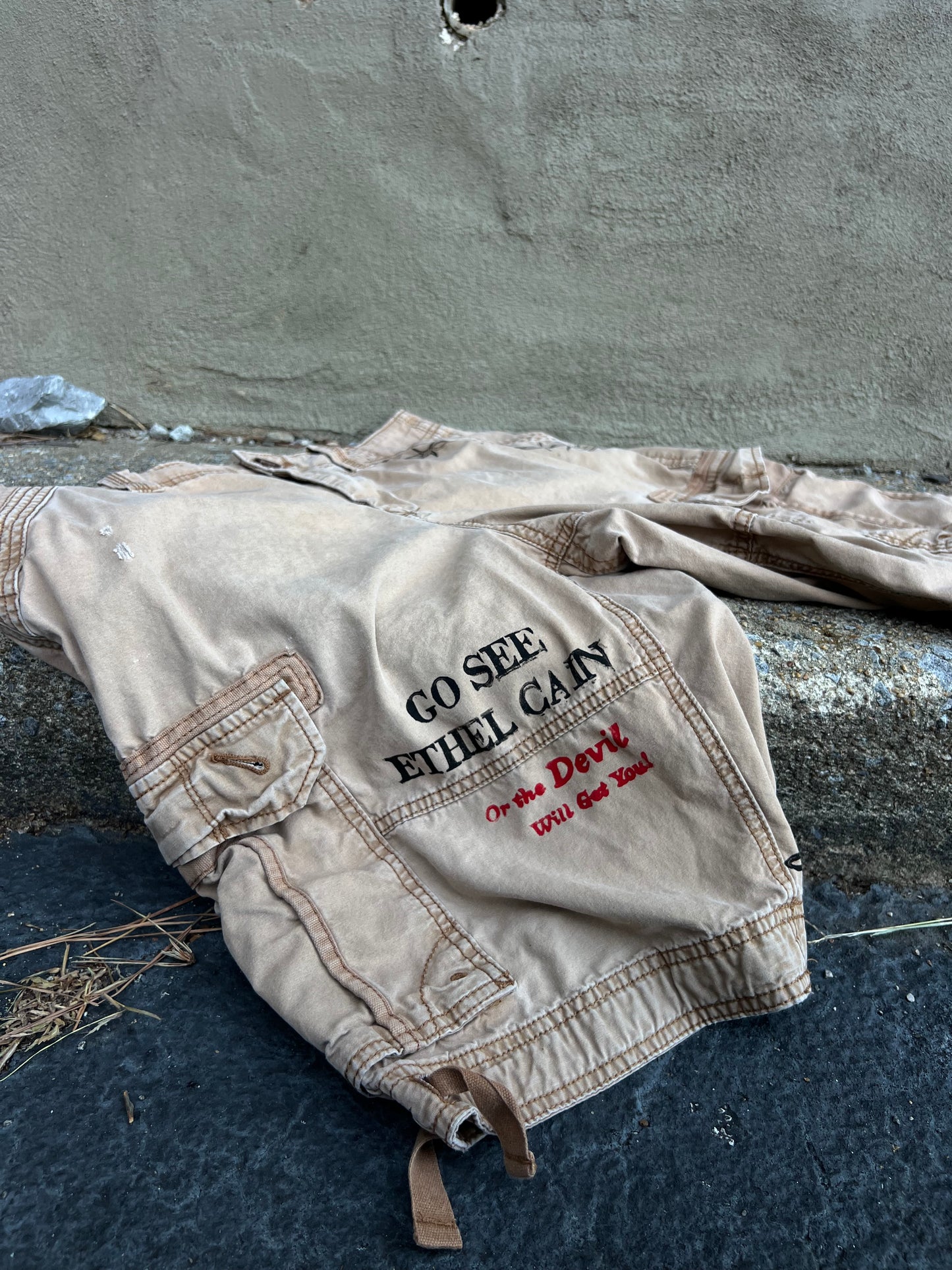 Go See Ethel Cain or the Devil Will Get You - Urban Pipeline Cargo Shorts