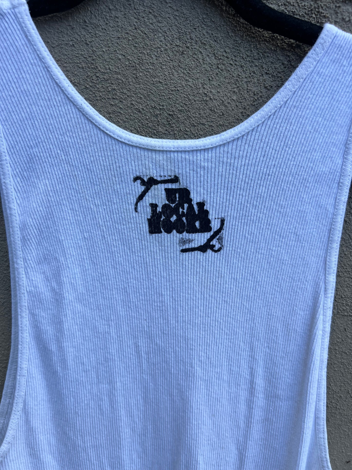 Dog Teeth - White Tank Top