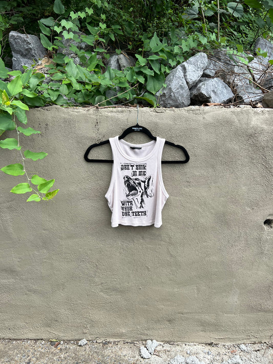 Dog Teeth - Tan Tank Top