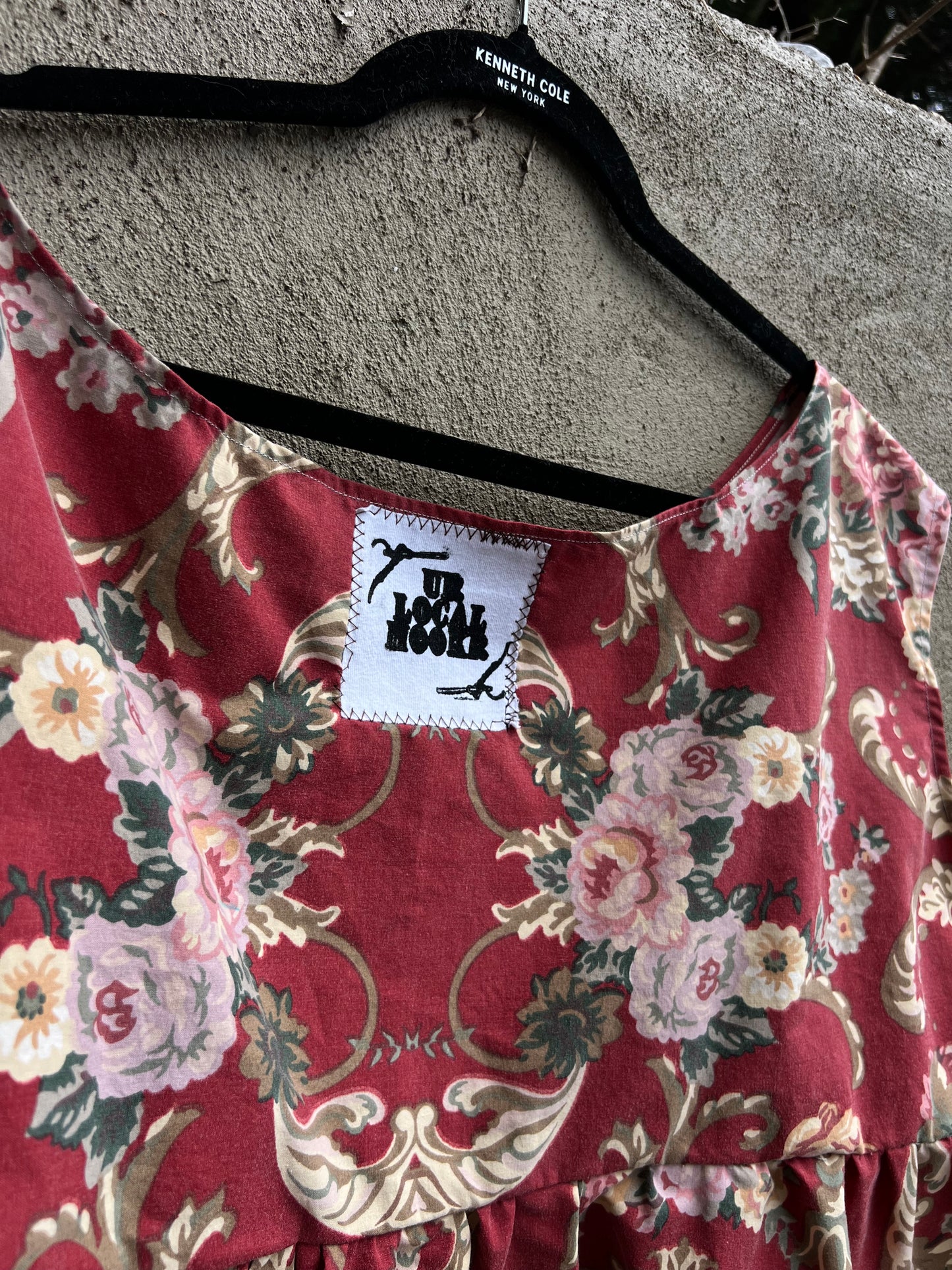 nature chews on me - pillowcase top