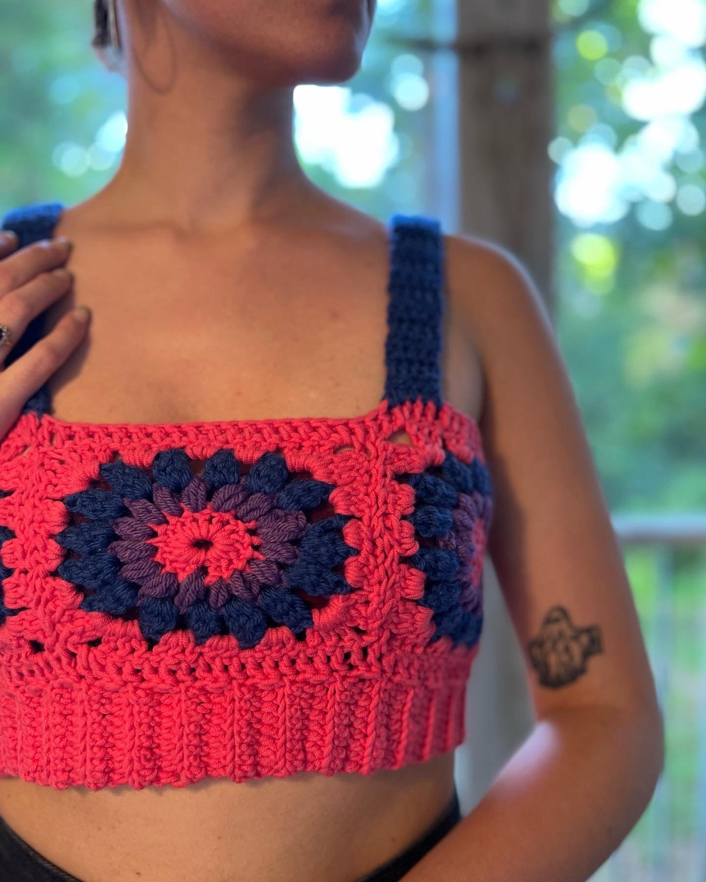 Bi Flag Corset Top