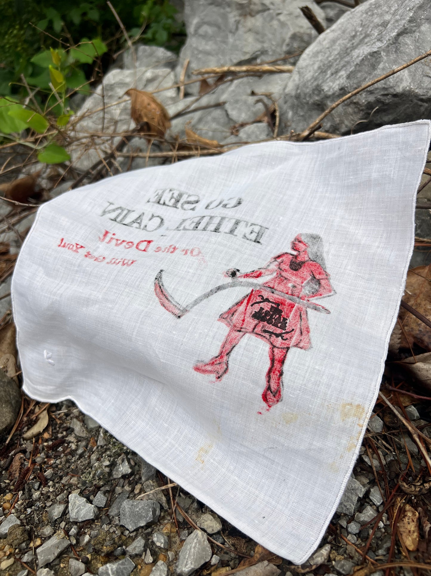 Go See Ethel Cain or the Devil Will Get You - Cloth Napkin 2