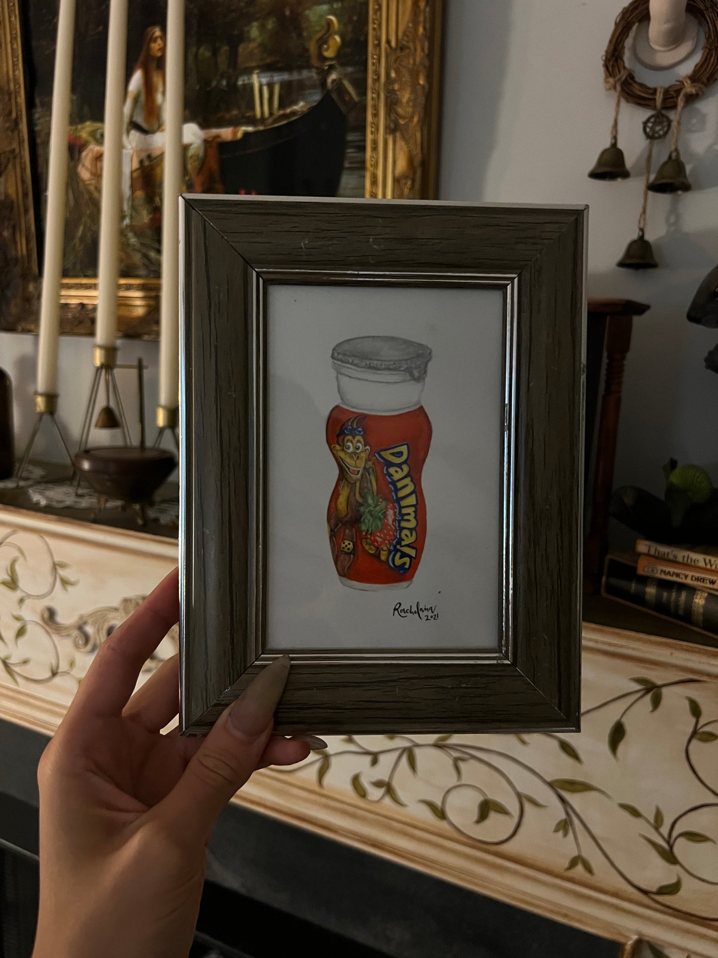 Danimals Drinkable Yogurt Watercolor - Giclee