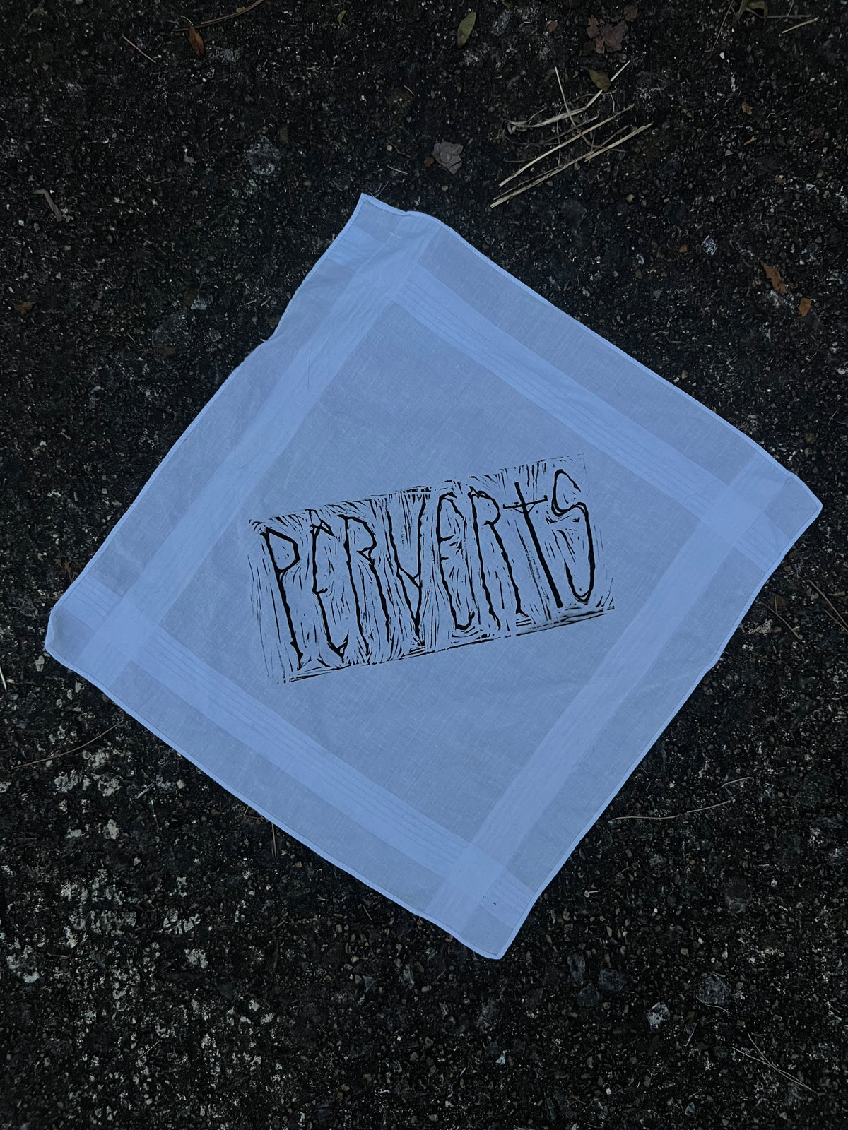 Perverts - Alter Cloth / Vintage Handkerchief - no. 1