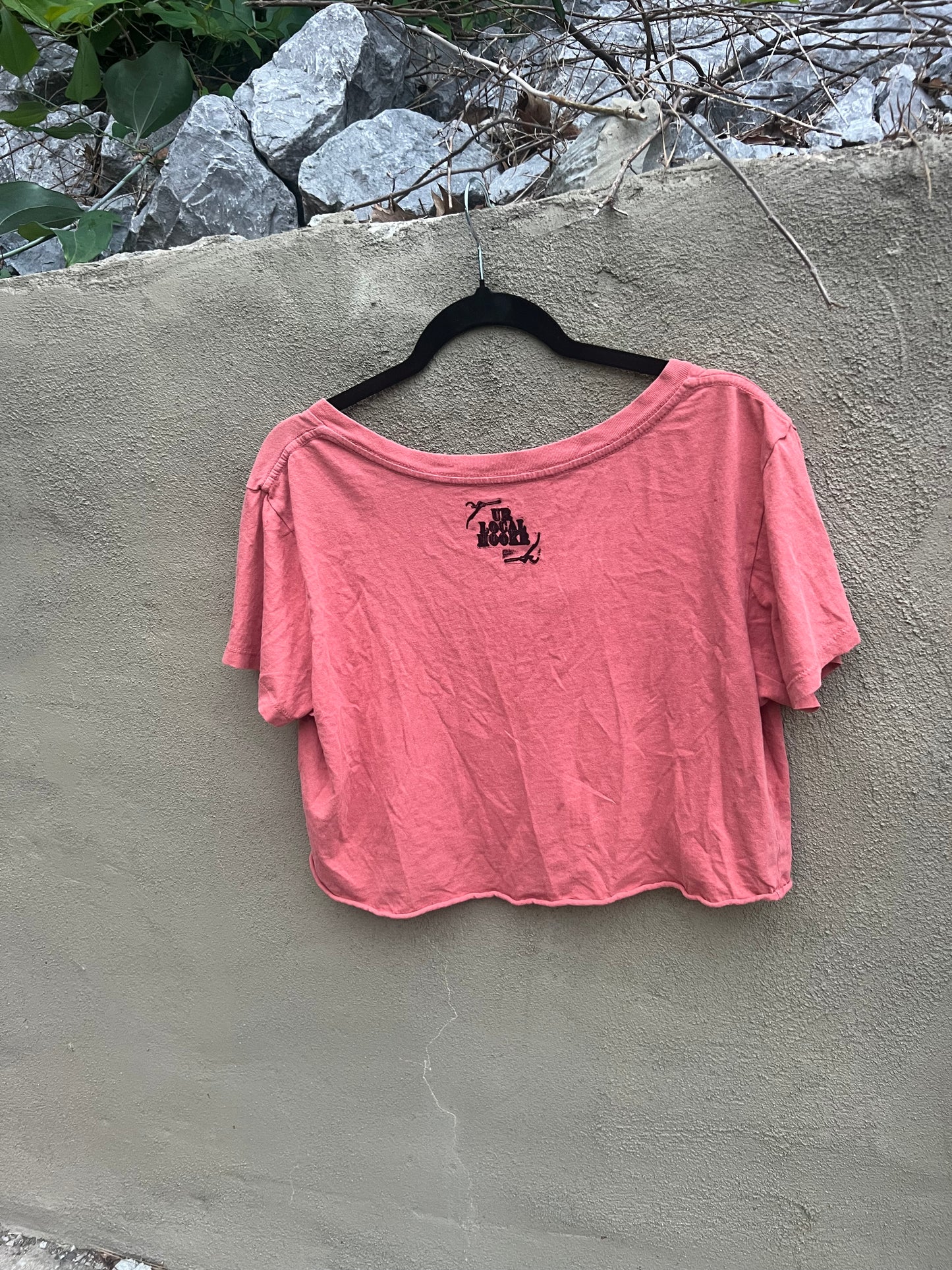 Go See Ethel Cain or the Devil Will Get You - Faded Red Crop Top
