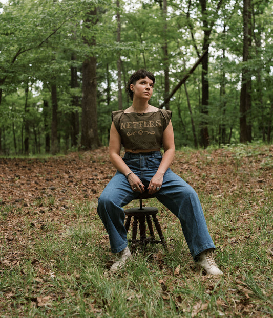 Stinging Nettles - Apron Top