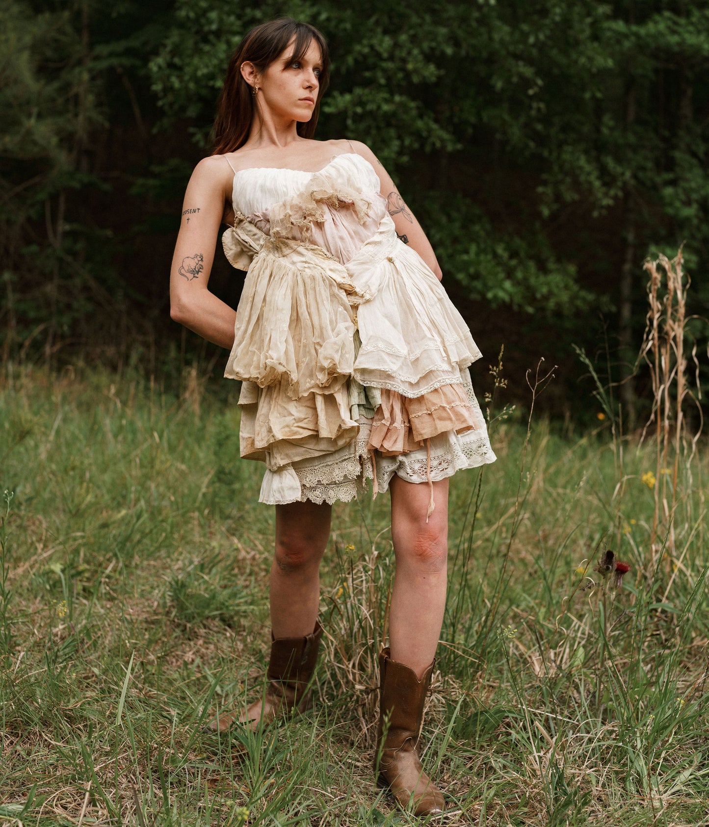 Sweet Mourning Lamb - Babydoll Dress