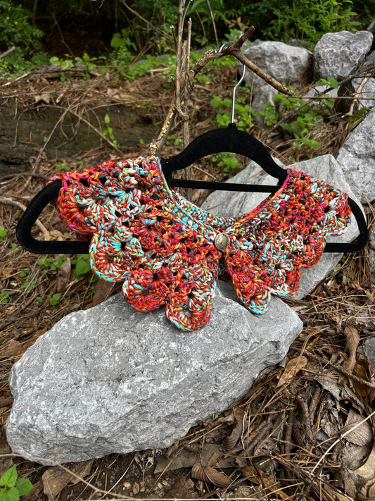 Summer Sunset - Crochet Collar