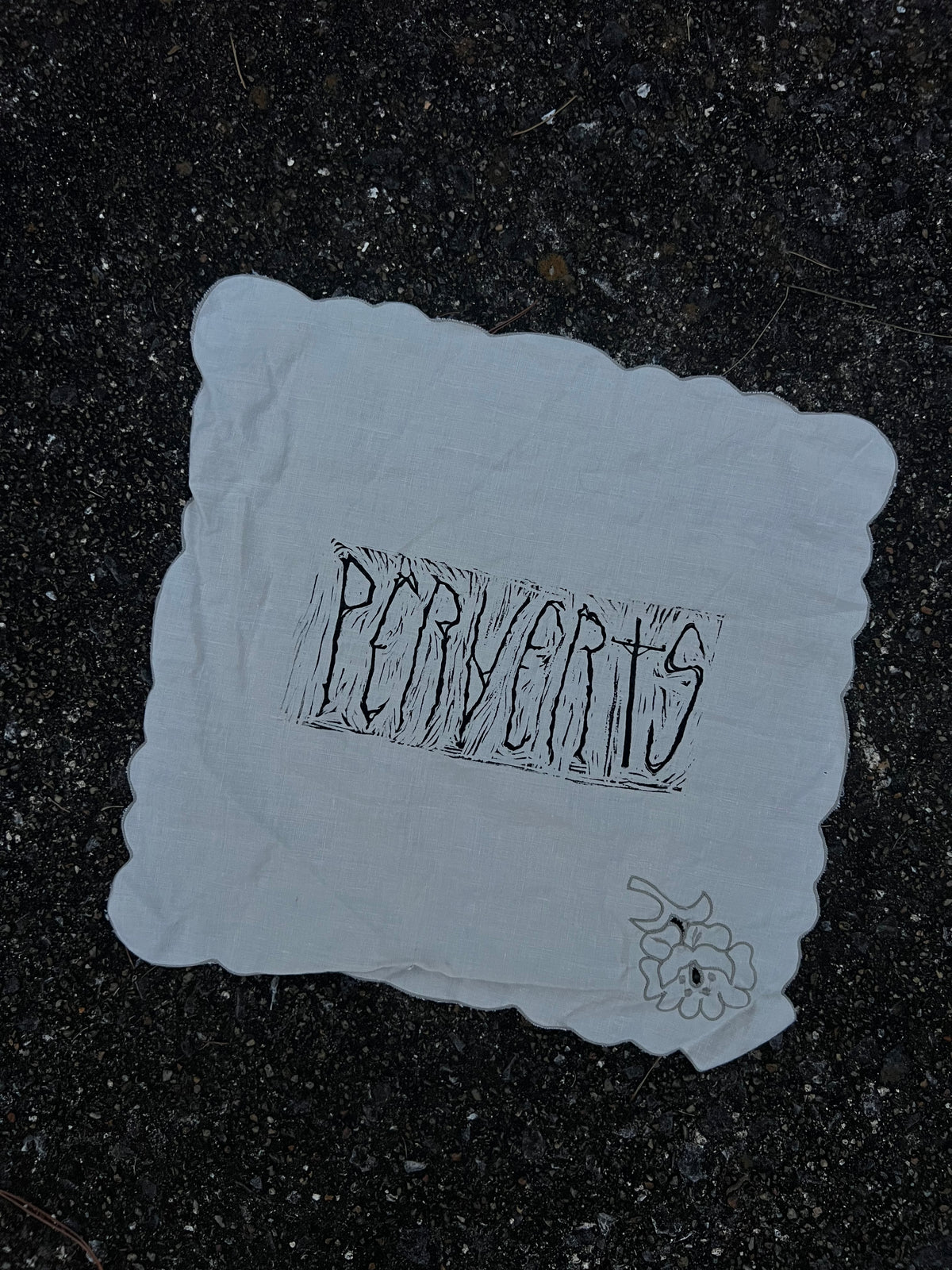 Perverts - Alter Cloth / Vintage Handkerchief - no. 2