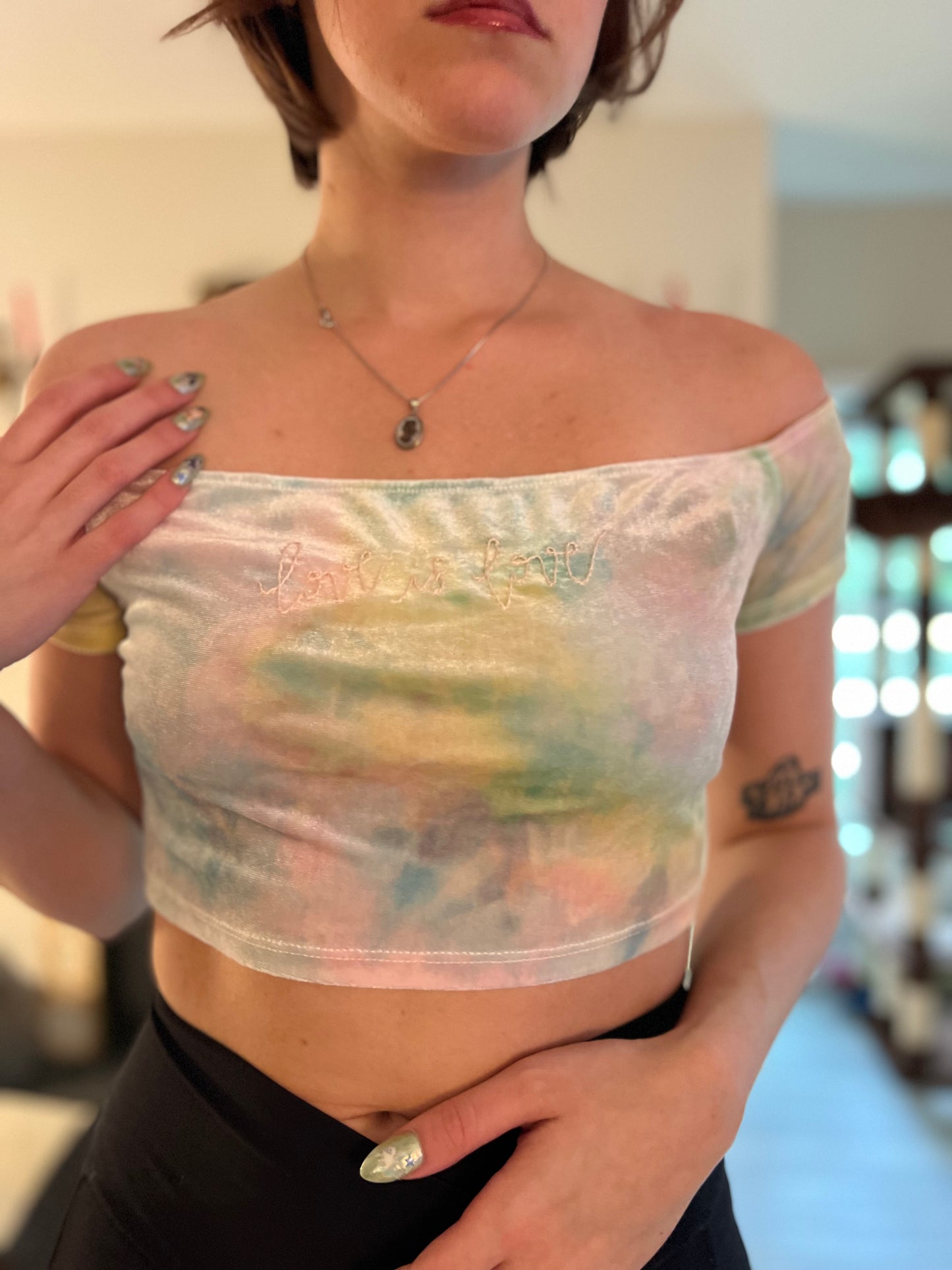 Love is Love Crop Top