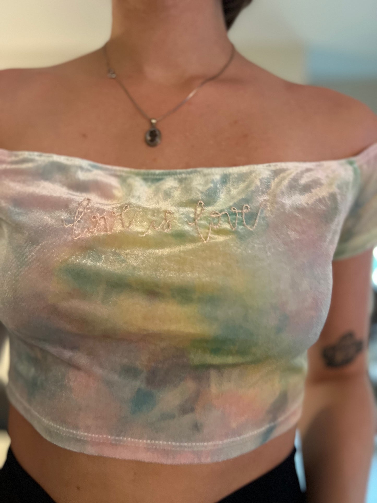 Love is Love Crop Top