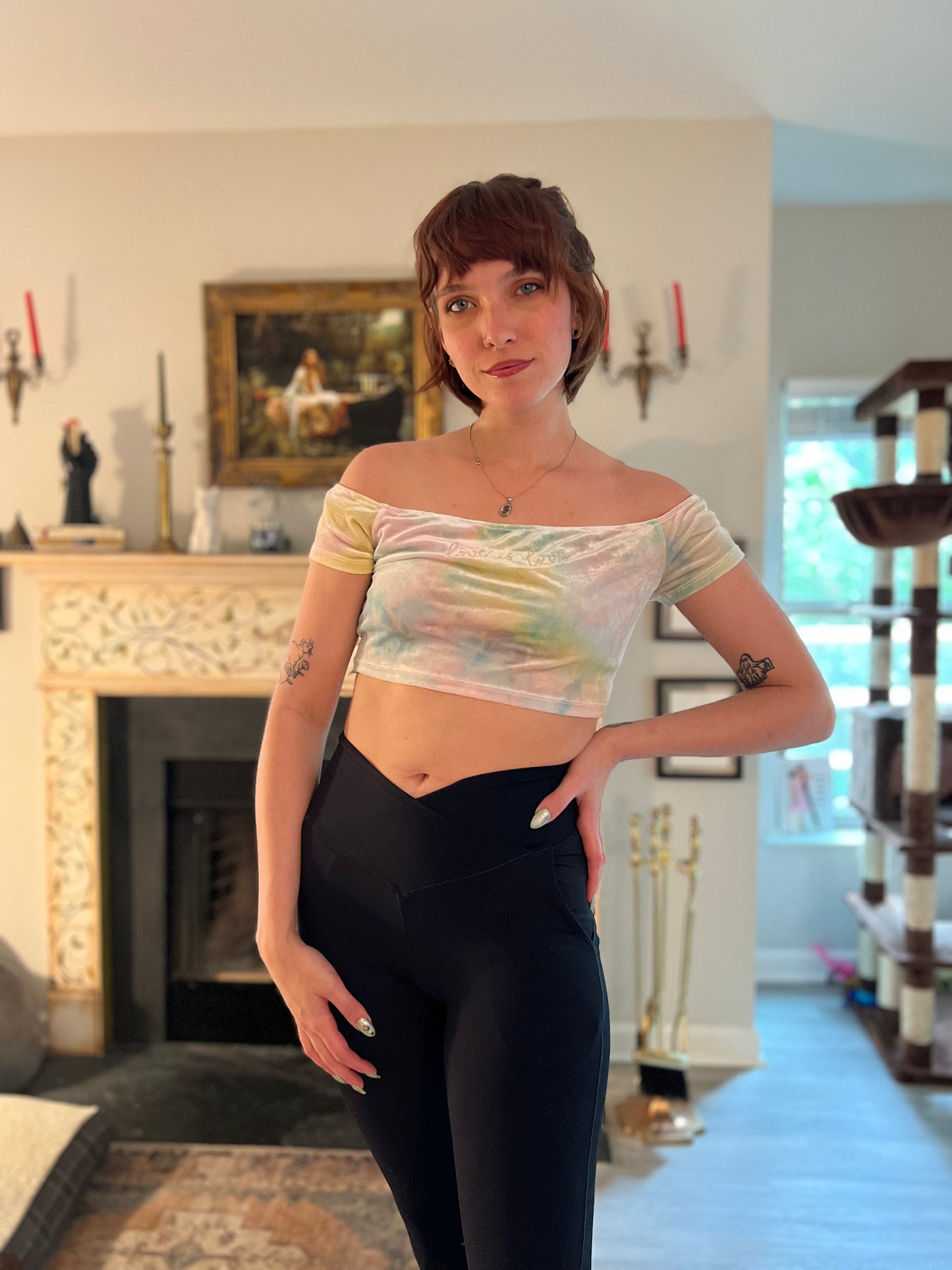 Love is Love Crop Top