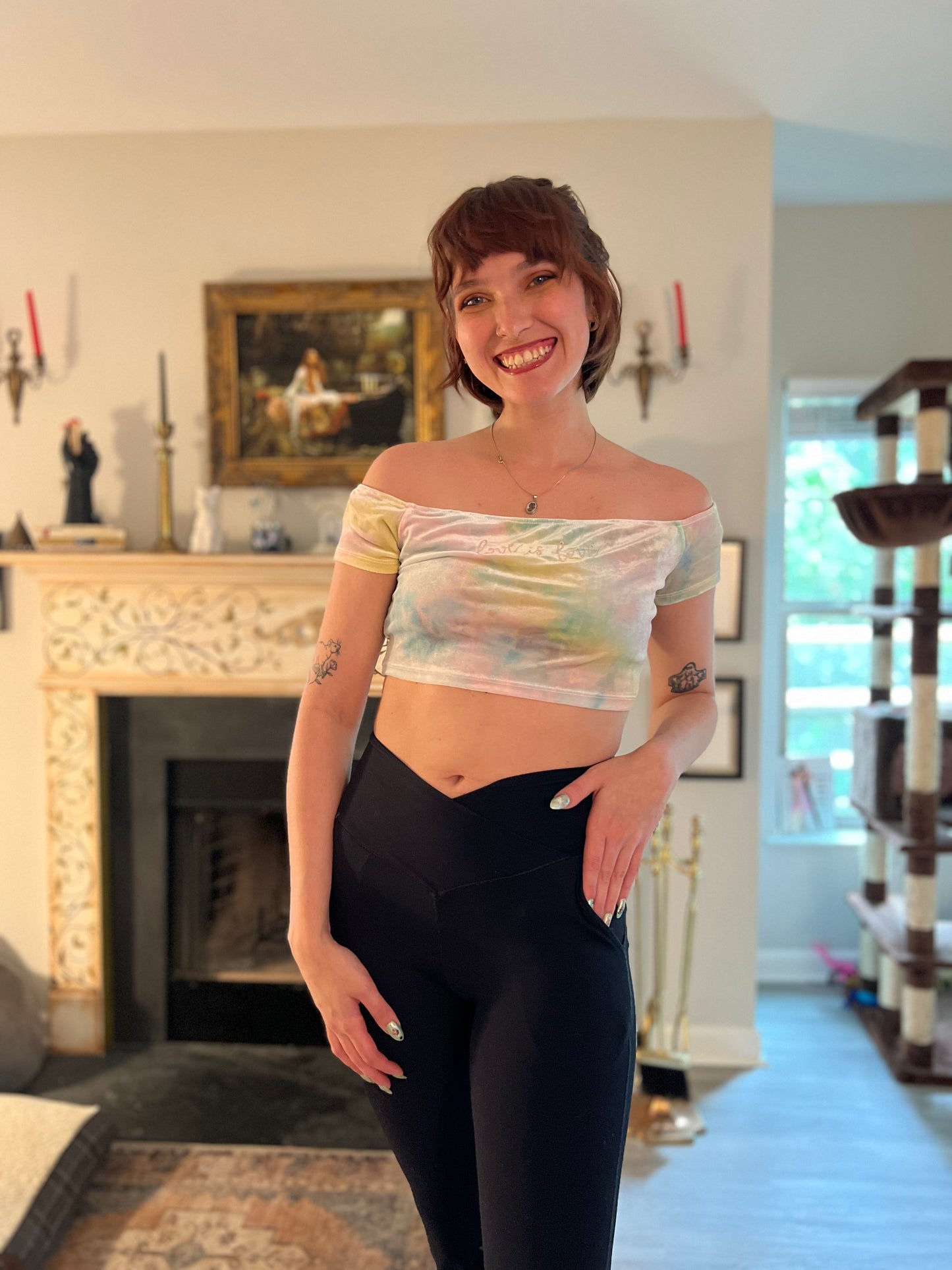 Love is Love Crop Top