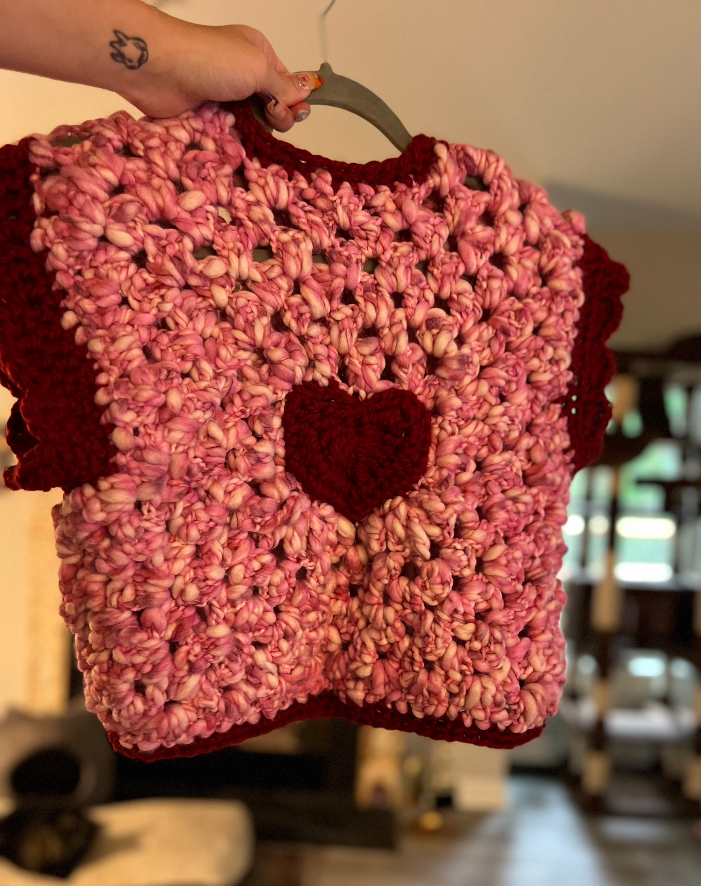 Heart Sweater Vest