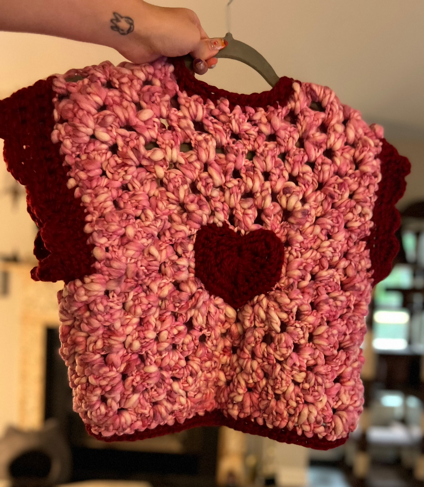 Heart Sweater Vest