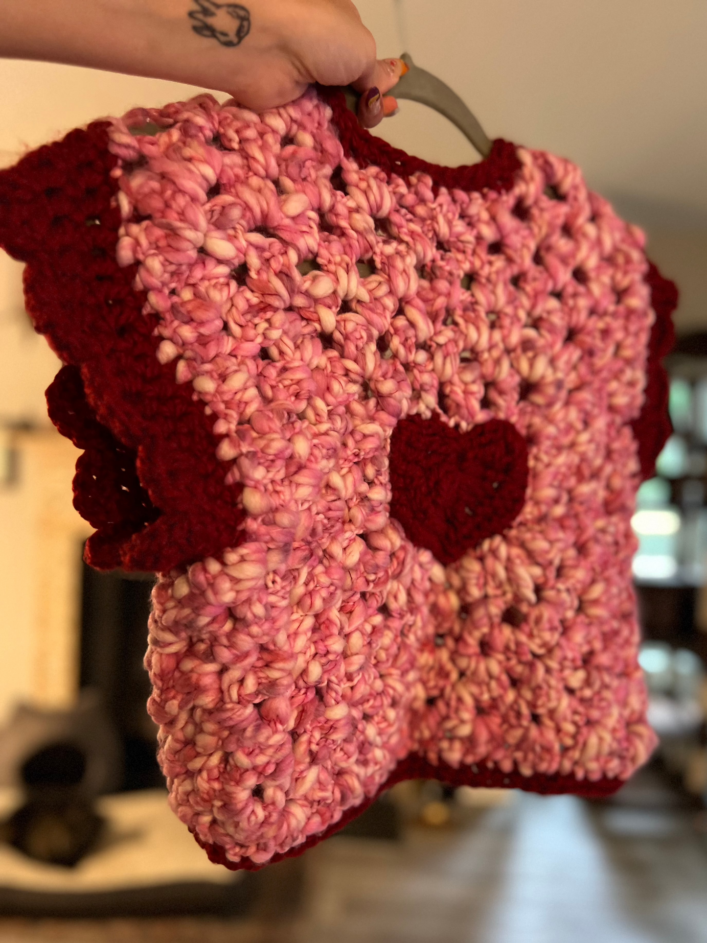 Heart Sweater Vest