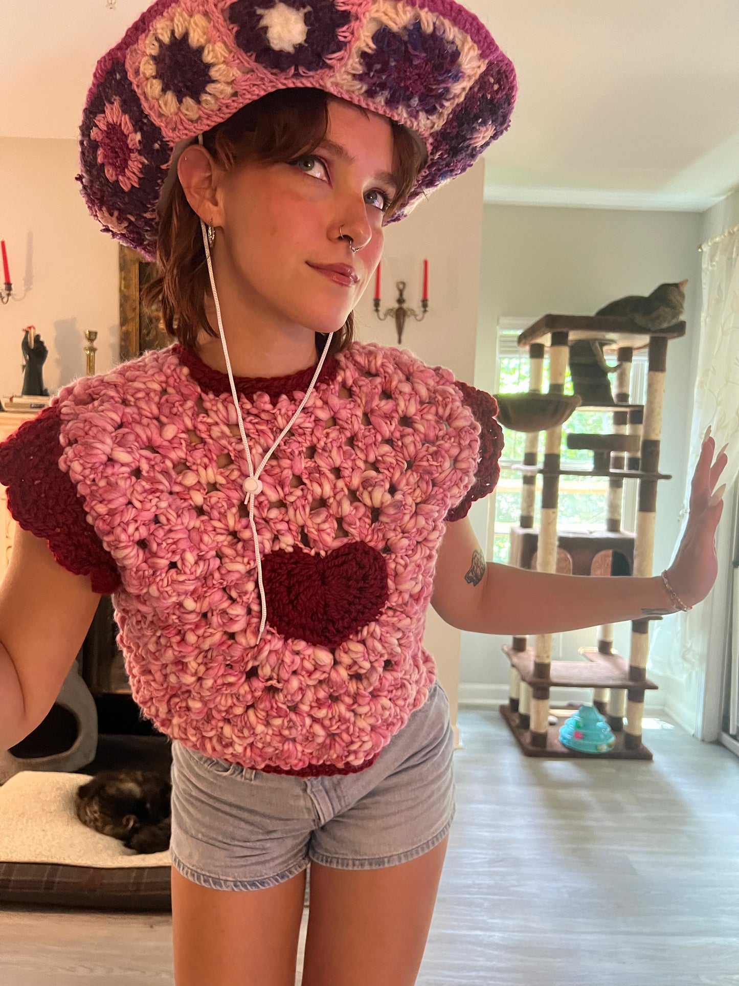 Heart Sweater Vest
