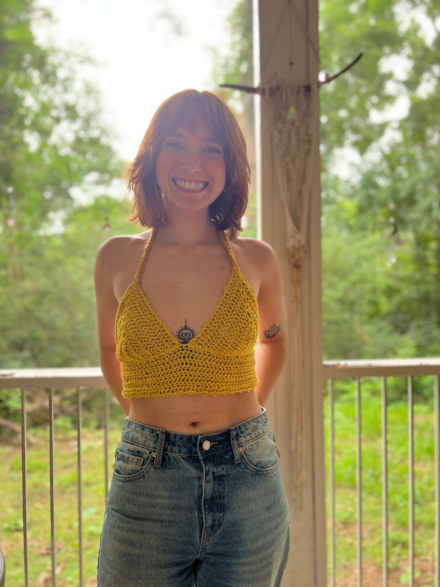 Gold Festival Top