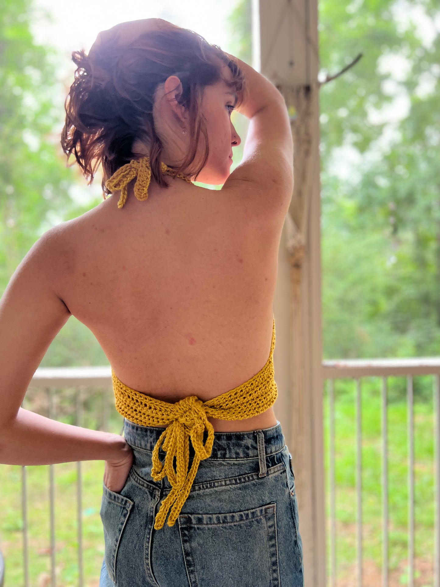 Gold Festival Top