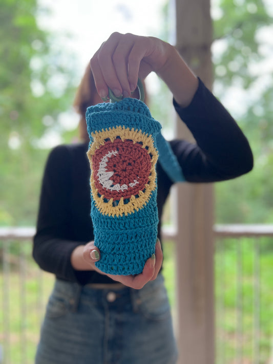 Water or Wine Bottle Purse - Blue Moon