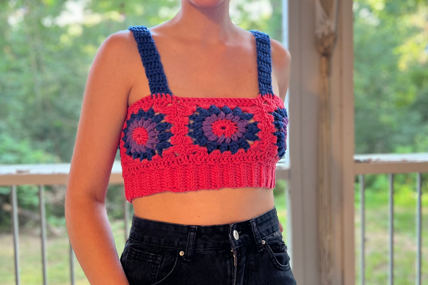 Bi Flag Corset Top