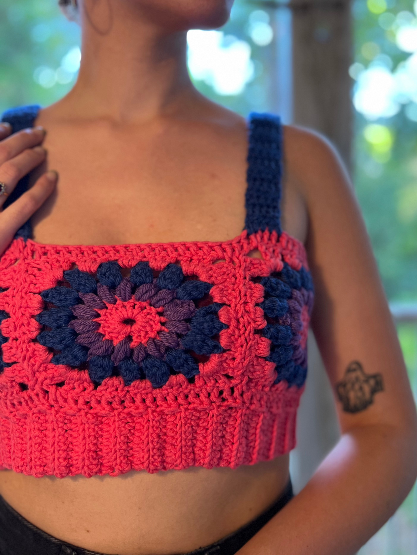 Bi Flag Corset Top