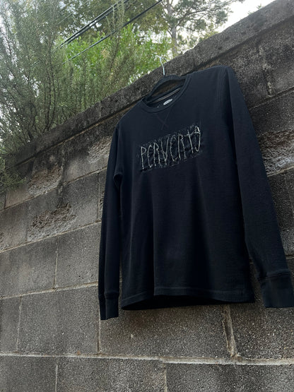 Perverts - Black Longsleeve Shirt - ON