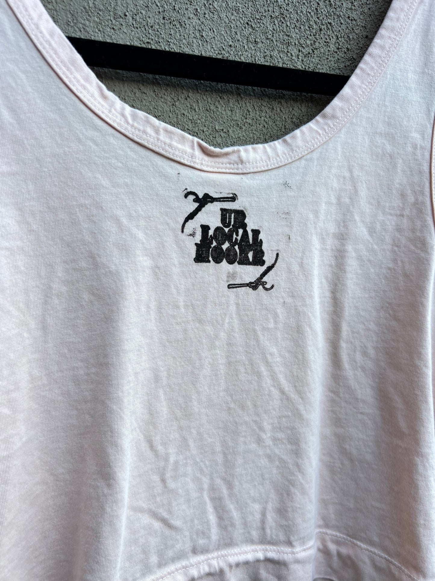 Go See Ethel Cain or the Devil Will Get You - Peach Old Navy Tank