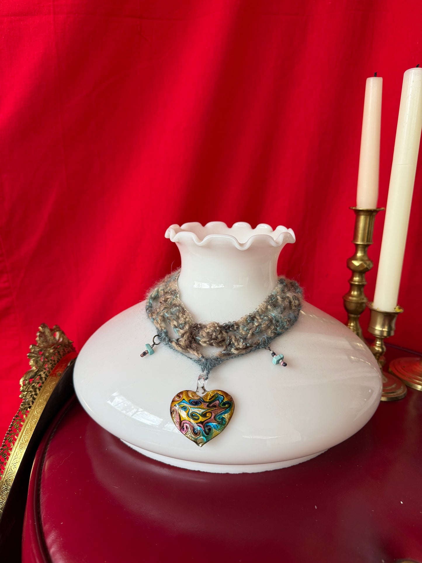 Blue Valentine Necklace