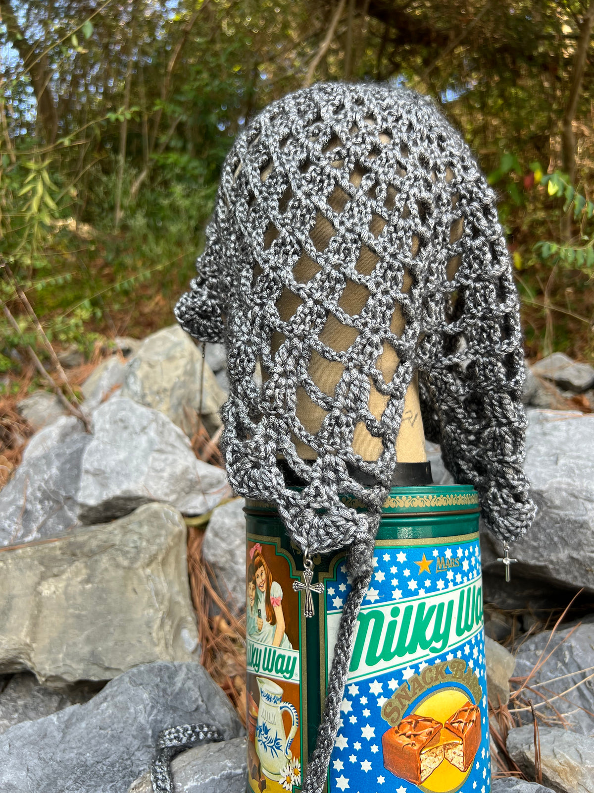 Divine Chivalry Hood - Silver