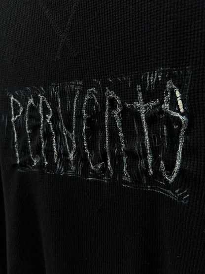 Perverts - Black Longsleeve Shirt - ON