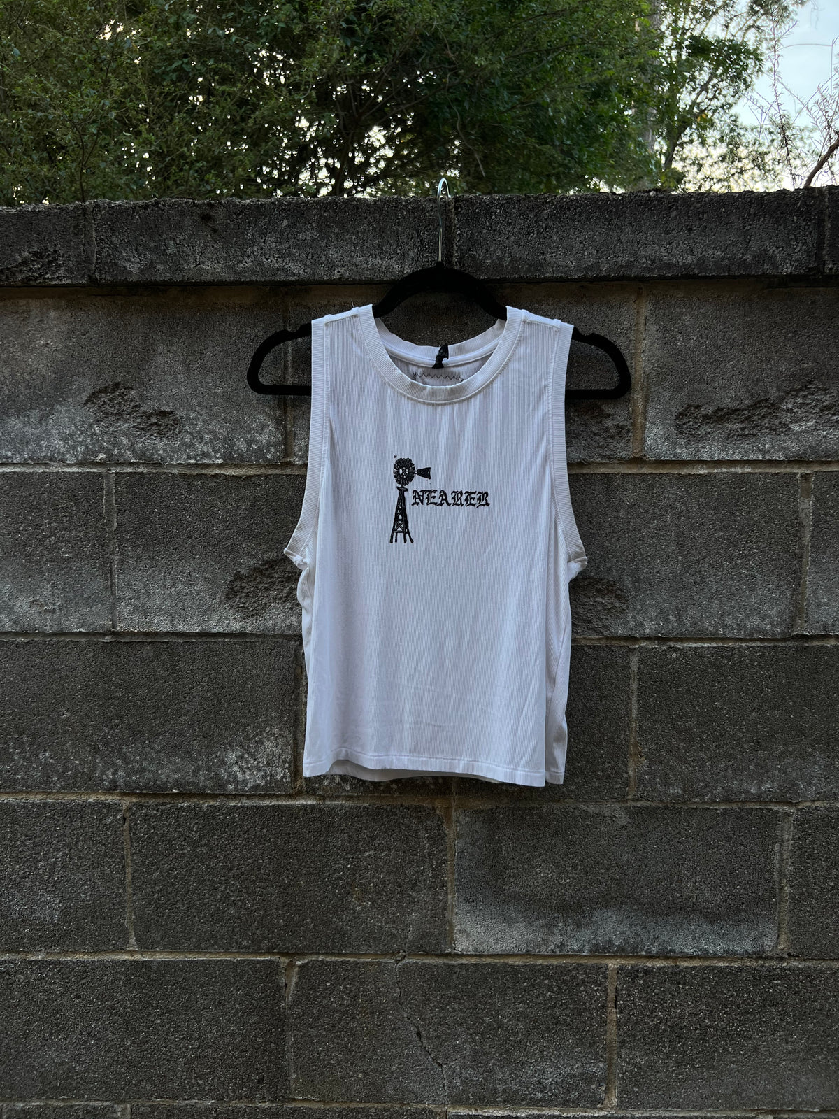 Nearer - White Tank Top