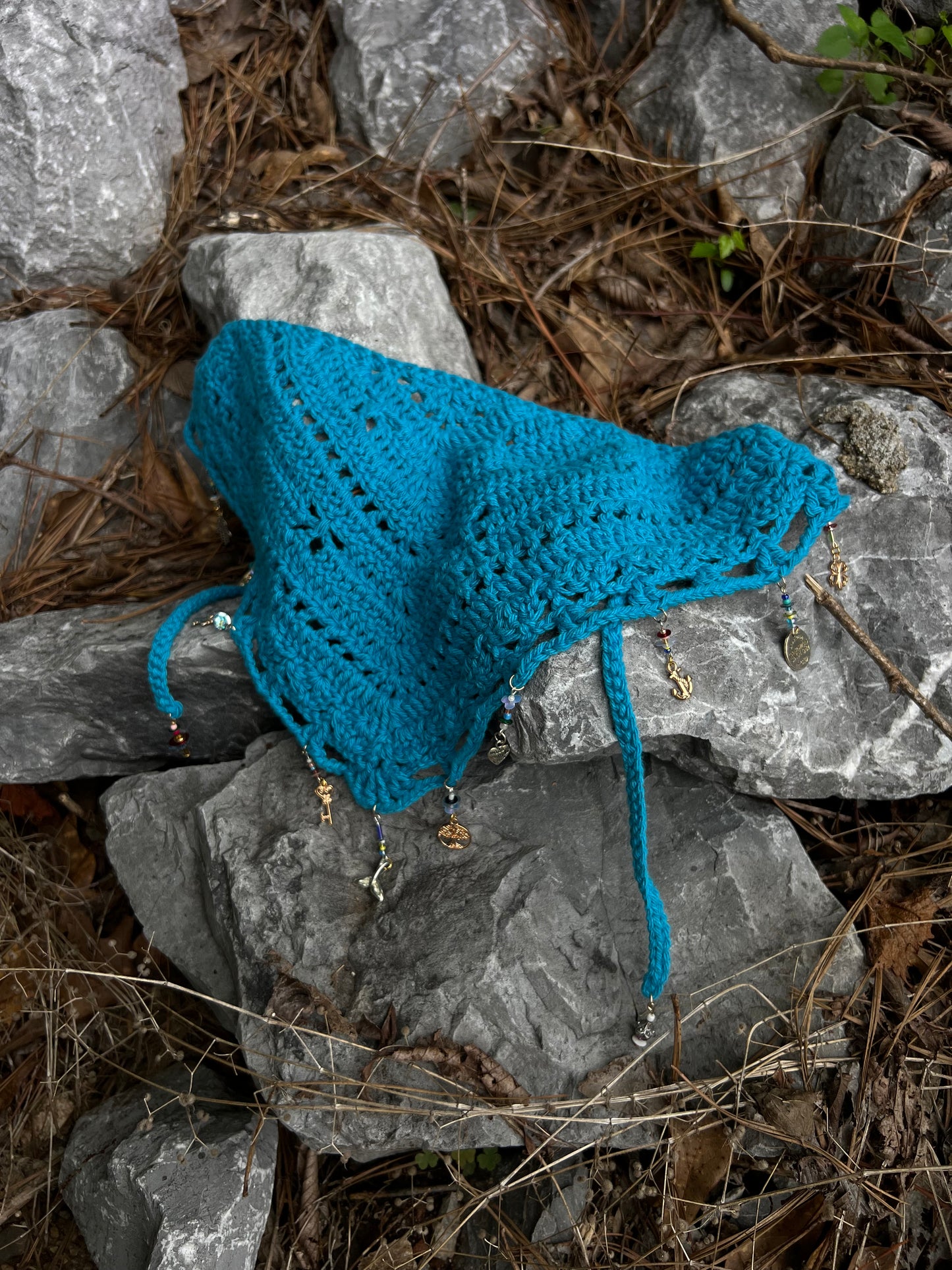Whale Tale - Crochet Bandana