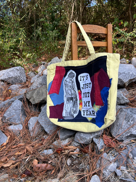 Not My Year - Tote Bag - Lemon
