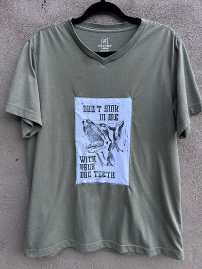 Dog Teeth - Green Tshirt