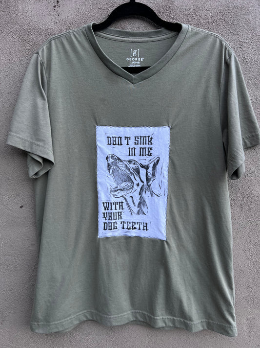 Dog Teeth - Green Tshirt