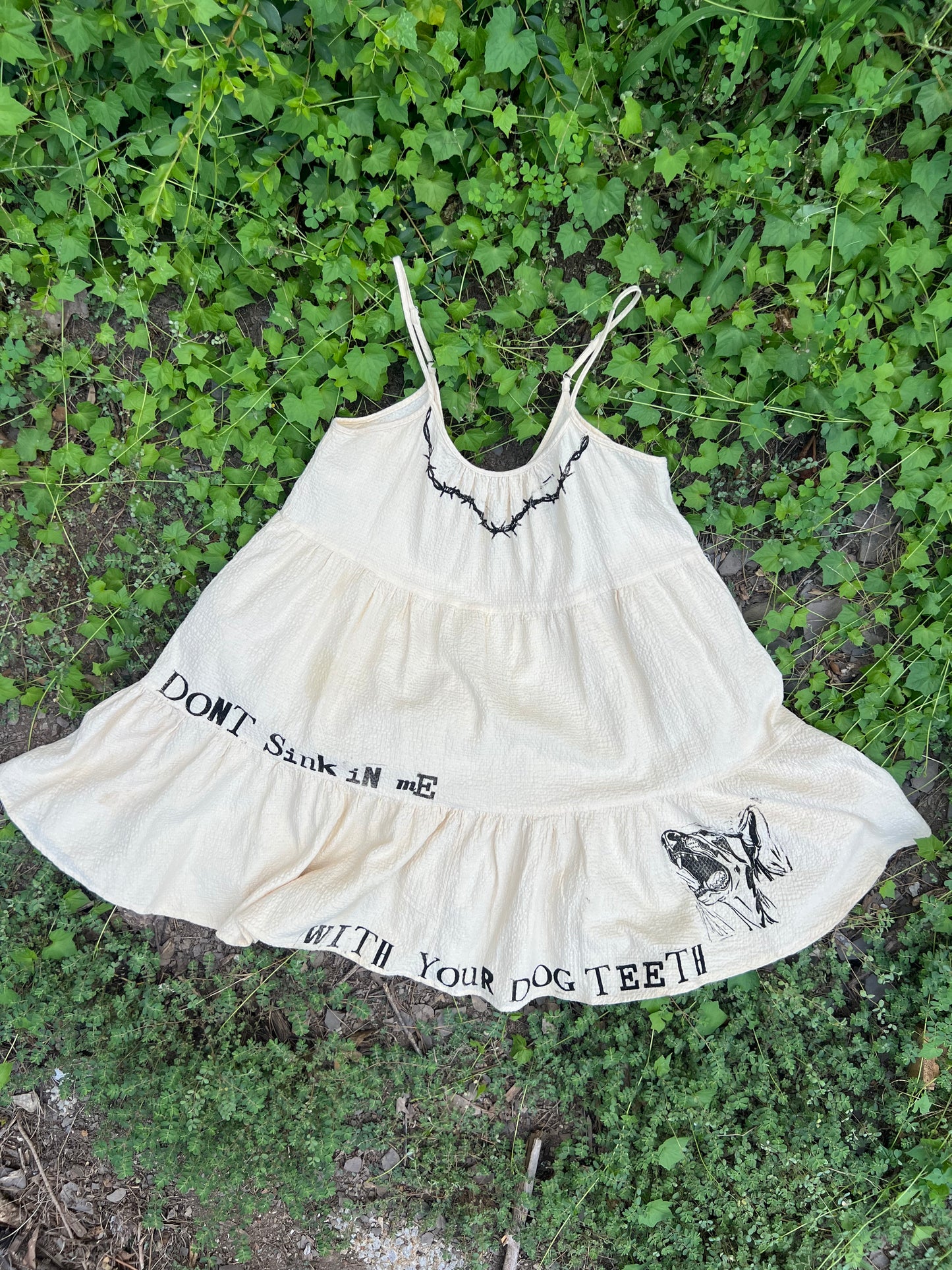 Dog Teeth - Yellow Dress