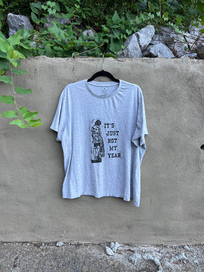 Not My Year - Grey H&M Tshirt