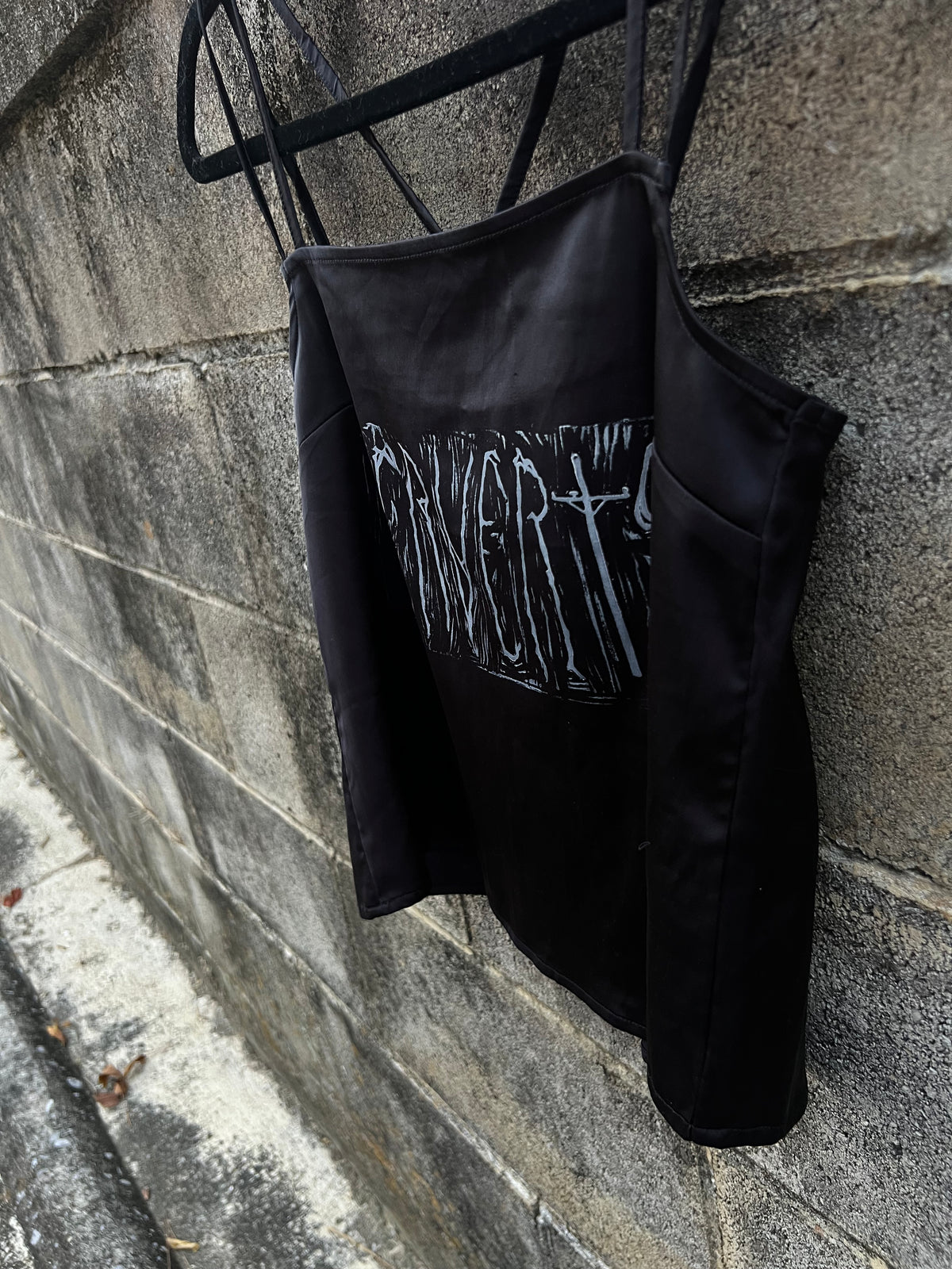 Perverts - Black Satin Tank Top