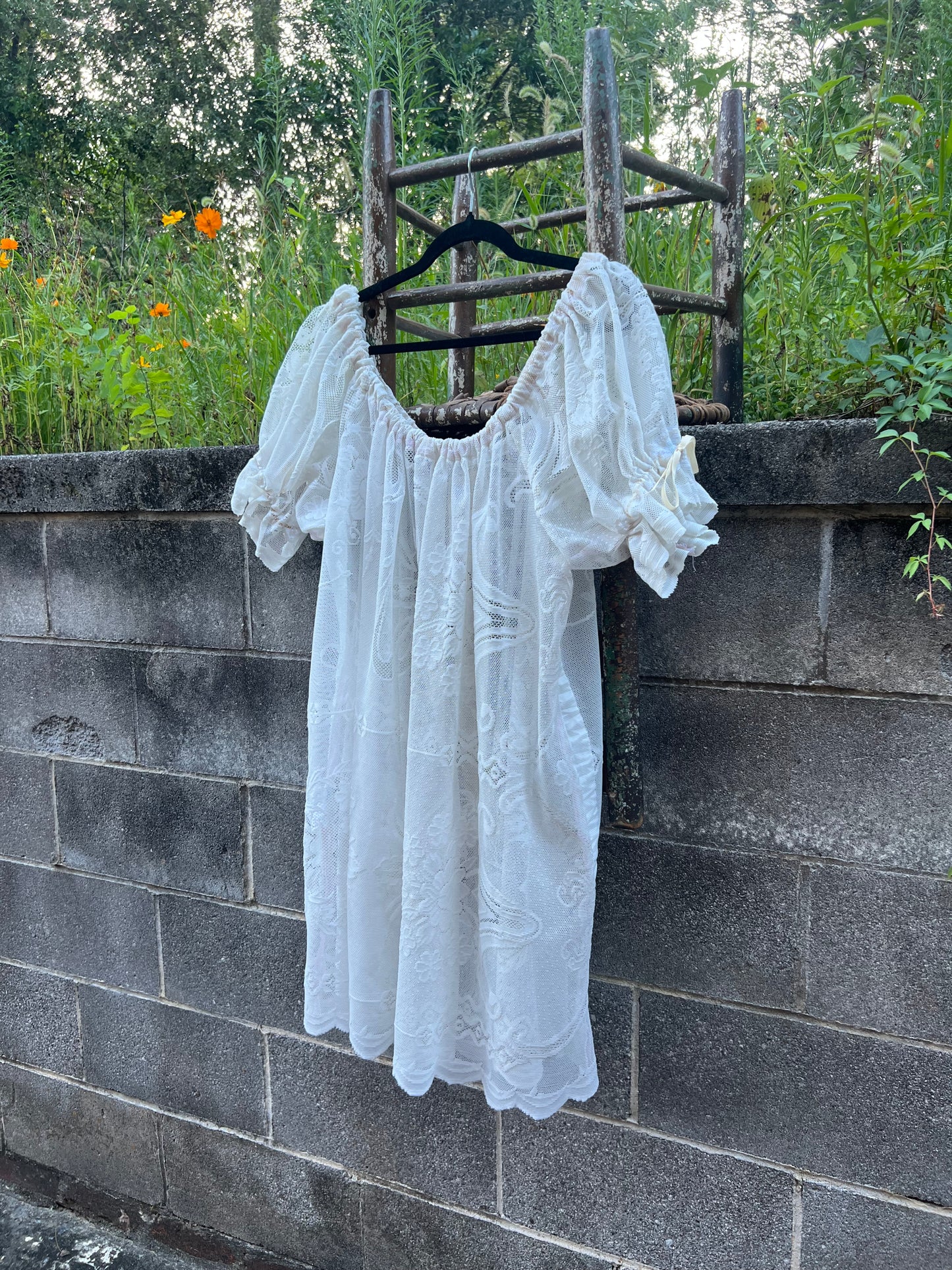 Lace Curtains - Babydoll Dress