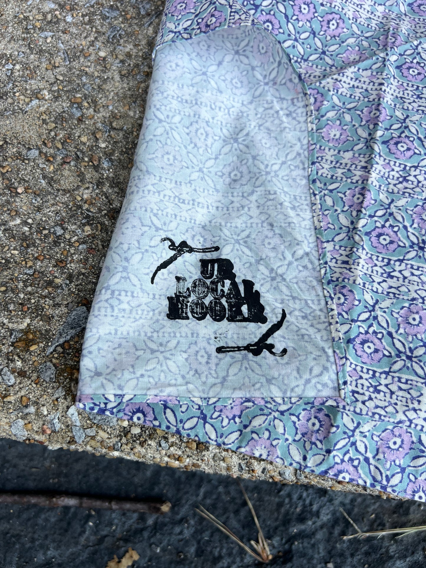 Go See Ethel Cain or the Devil Will Get You - Blue & Purple Bandana