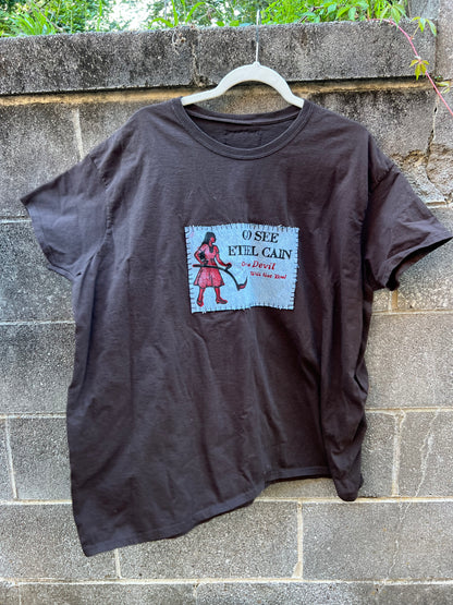 Go See Ethel Cain or the Devil Will Get You - Brown T-Shirt