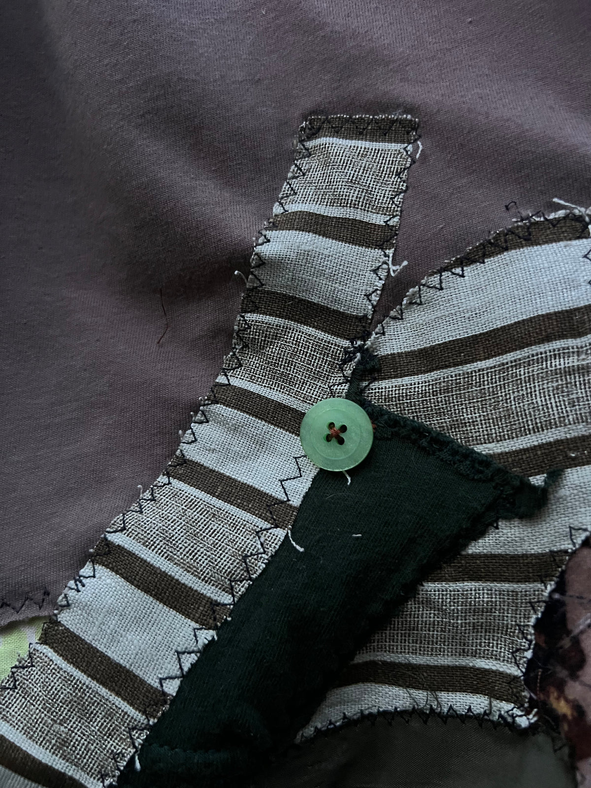 Green Scraps - Babydoll Dress