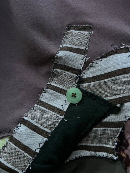 Green Scraps - Babydoll Dress