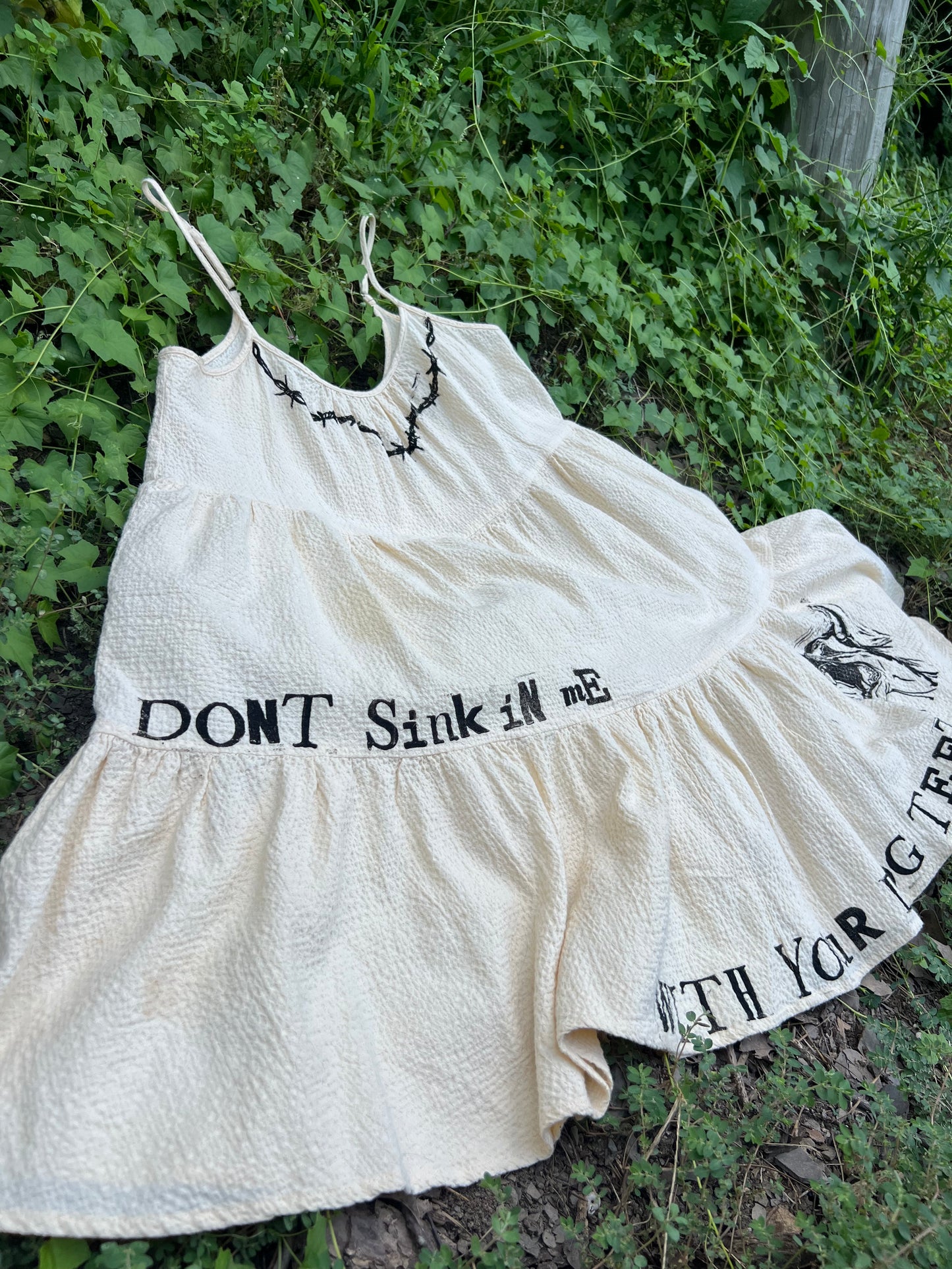 Dog Teeth - Yellow Dress