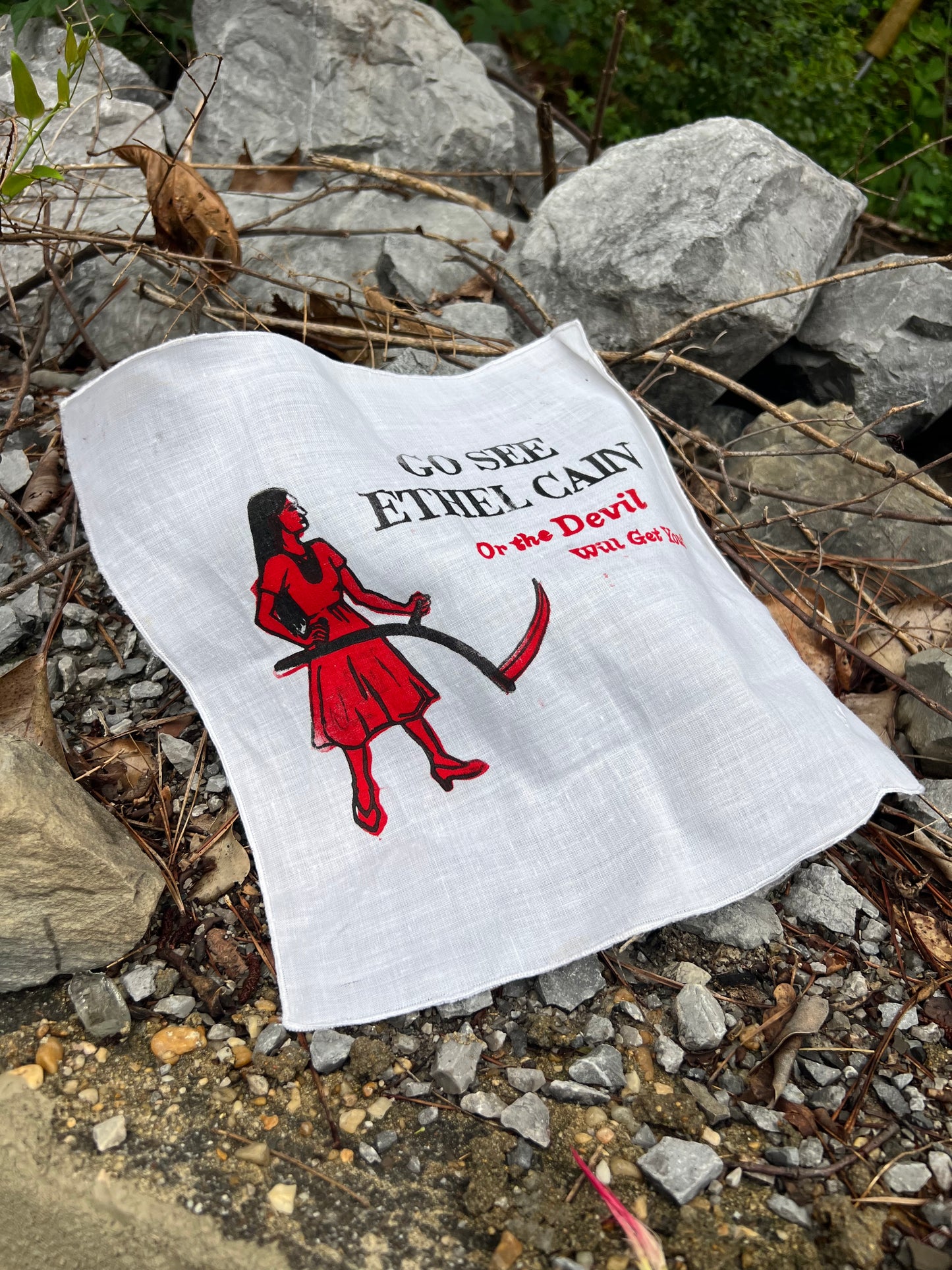 Go See Ethel Cain or the Devil Will Get You - Cloth Napkin 4