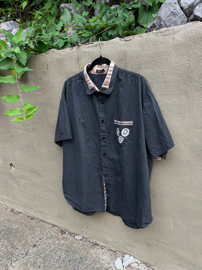 Dog Teeth - Dark Grey Shirt