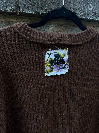 Perverts - Brown Knit Sweater - AE