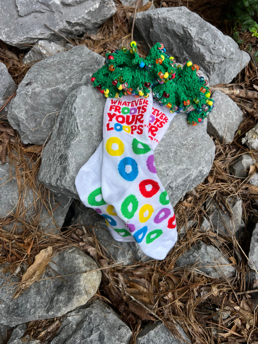 Frooty in the Loops Socks